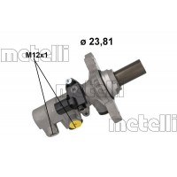 05-1216 METELLI Головний гальмівний циліндр