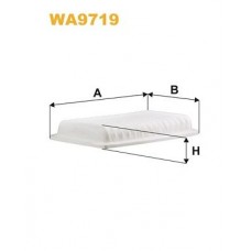 WA9719 WIX FILTERS Повітряний фільтр