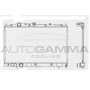 101452 AUTOGAMMA Радіатор охолодження двигуна
