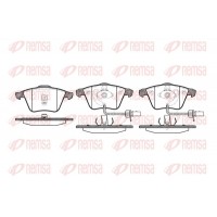 0964.02 REMSA Комплект гальмівних колодок дисковий гальм