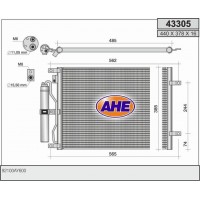 43305 AHE Конденсатор кондиціонера