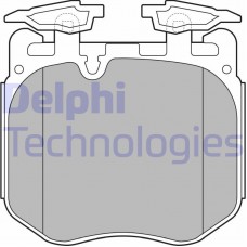 LP3304 DELPHI КомплеК т гальмівних колодок, дискове гальмо