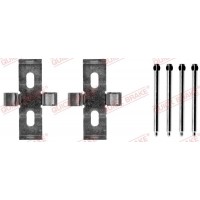 109-1248 QUICK BRAKE Комплектуючі колодки дискового гальма