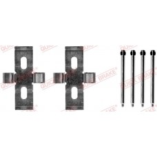 109-1248 QUICK BRAKE Комплектуючі колодки дискового гальма 109-1248 QUICK BRAKE Комплектуючі колодки дискового гальма