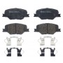 P 59 096 BREMBO Комплект гальмівних колодок дисковий гальм