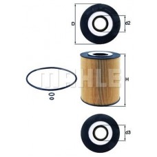 OX 146D KNECHT Масляний фільтр