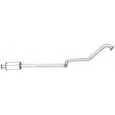 38417 SIGAM Середній глушник вихлопних газів