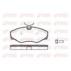 0834.00 REMSA Комплект гальмівних колодок дисковий гальм