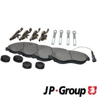 4163603910 JP GROUP Комплект гальмівних колодок дисковий гальм