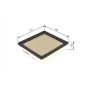 F 026 400 408 BOSCH Повітряний фільтр
