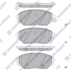 SP1203 Hi-Q Комплект гальмівних колодок дисковий гальм