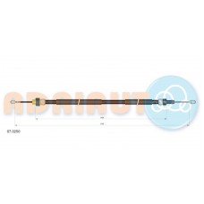 07.0250 ADRIAUTO Тросик, cтояночный тормоз