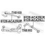 0125-ACA25UP FEBEST Ричаг незалежної підвіски колеса, подвеска колеса
