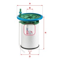 S 6053 NE SOFIMA Паливний фільтр