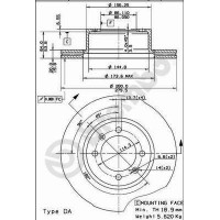 29009 AP Гальмівний диск