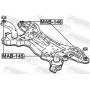 MAB-145 FEBEST Втулка, балка моста