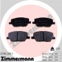 22165.200.1 ZIMMERMANN КомплеК т гальмівних колодок, дискове гальмо