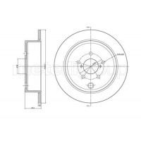 800-1337C CIFAM Гальмівний диск