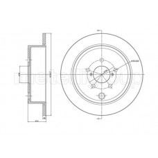 800-1337C CIFAM Гальмівний диск