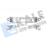 Интеркулер KALE OTO RADYATÖR 345010