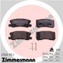 23582.155.1 ZIMMERMANN КомплеК т гальмівних колодок, дискове гальмо