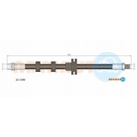 23.1296 ADRIAUTO Гальмівний шланг
