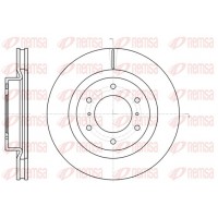 61100.10 REMSA Гальмівний диск