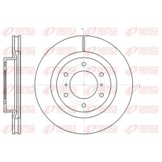 61100.10 REMSA Гальмівний диск