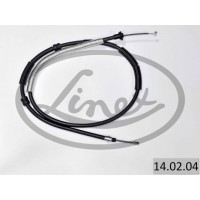 14.02.04 LINEX Тросик, cтояночный тормоз