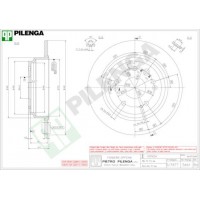 5661 PILENGA Гальмівний диск