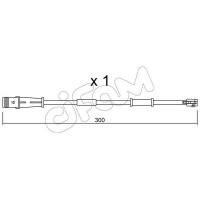 SU.320 CIFAM Сигналізатор зносу гальмівних колодок