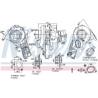 93343 NISSENS Компресор наддуву