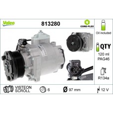 813280 VALEO Компресор кондиціонера