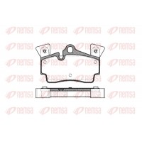 0996.10 REMSA КомплеК т гальмівних колодок, дискове гальмо