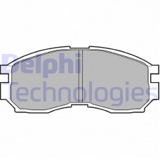 LP803 DELPHI КомплеК т гальмівних колодок, дискове гальмо