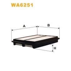 WA6251 WIX FILTERS Повітряний фільтр
