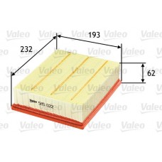 585022 VALEO Повітряний фільтр