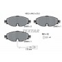 2568301 TEXTAR TEXTAR VW Гальмівн колодки передн.Audi A3,Seat,Skoda Octavia,SuperB,Golf VII,Passat,Touran 12-
