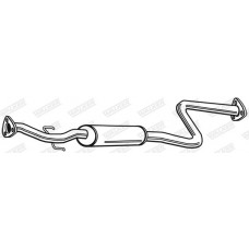 22232 WALKER Середній глушник вихлопних газів