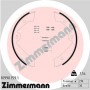 10990.159.1 ZIMMERMANN Комплект гальмівних колодок, стояночная тормозная система