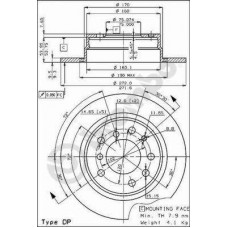 10056 AP Гальмівний диск