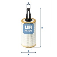 25.172.00 UFI Масляний фільтр