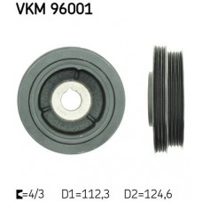 VKM 96001 SKF Ремінний шків колінчастий вал