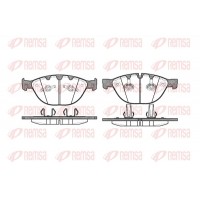 0958.10 REMSA Комплект гальмівних колодок дисковий гальм