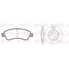 8840.01 REMSA Комплект гальм дисковий гальмівний механізм