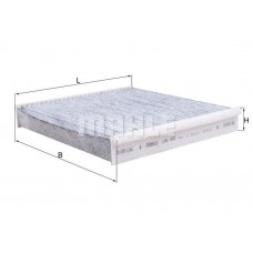 LAK 490 MAHLE Фільтр повітря у внутрішньому просторі