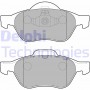 LP2252 DELPHI Комплект гальмівних колодок дисковий гальм