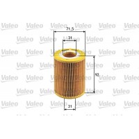 586504 VALEO Масляний фільтр