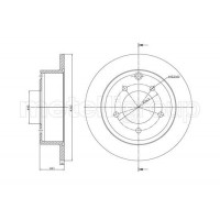 23-1346C METELLI Гальмівний диск