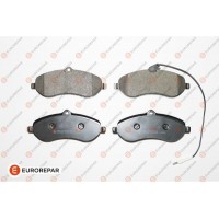 1617279580 EUROREPAR Комплект гальмівних колодок дисковий гальм